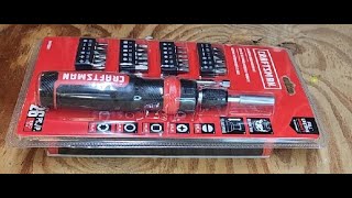 Craftsman Ratcheting Screwdriver Kit - Let's take a look!