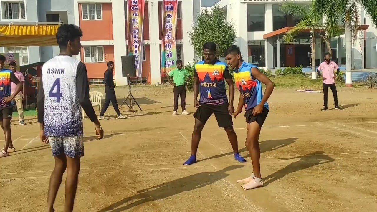 TamilNadu AtyaPatya senior state level match erode vs Thiruvallur @s_n_rajan