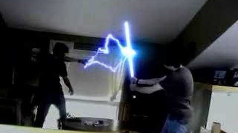 Lightning, Clone and Lightsaber