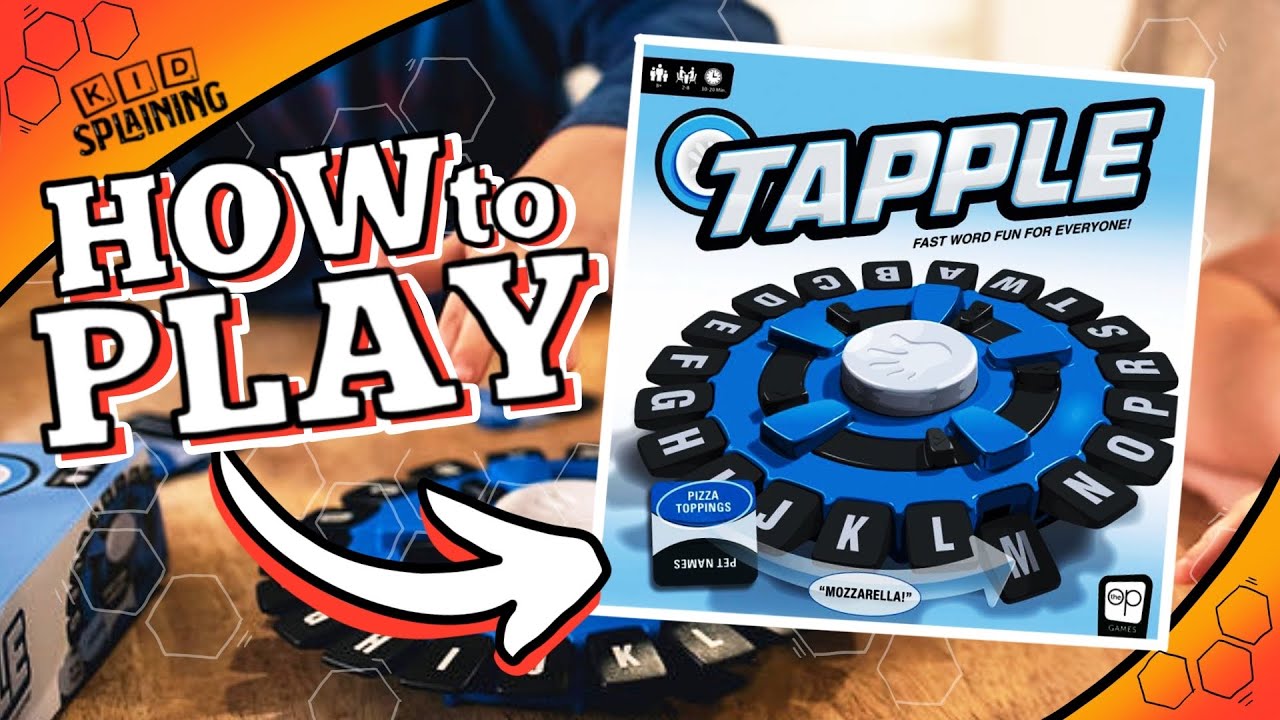 Tapple® - Fast Word Fun for the Whole Family! – The Op Games