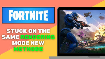 How To Fix Fortnite Stuck On DX11,12 & Performance Mode! New Methode | Fix Chapter 6!