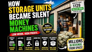 How Storage Units Became Silent Money Machines