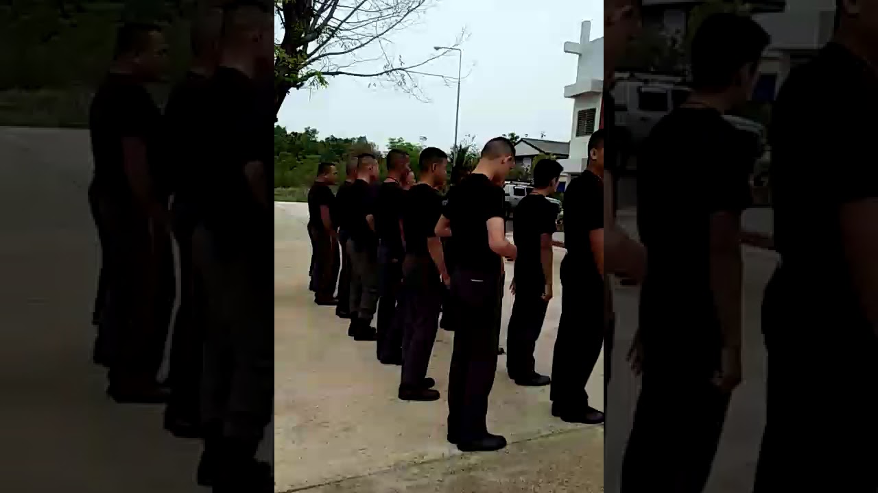 าภ.นาโพธิ์พิบูลฯฝึกตามแบบพระราชทาน