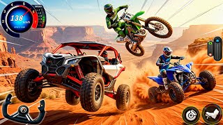 Impossible Offroad Racing - Motocross Dirt Bike vs ATV Quad Bike vs UTV Buggy - PC GamePlay  screenshot 5