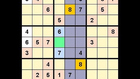 How to Solve Washington Times Sudoku Difficult June 5, 2021