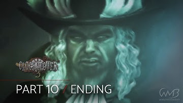 Clock Tower 3 - Final Boss LORD BURROUGHS / ENDING - Walkthrough Part 10 (5TH STAGE)