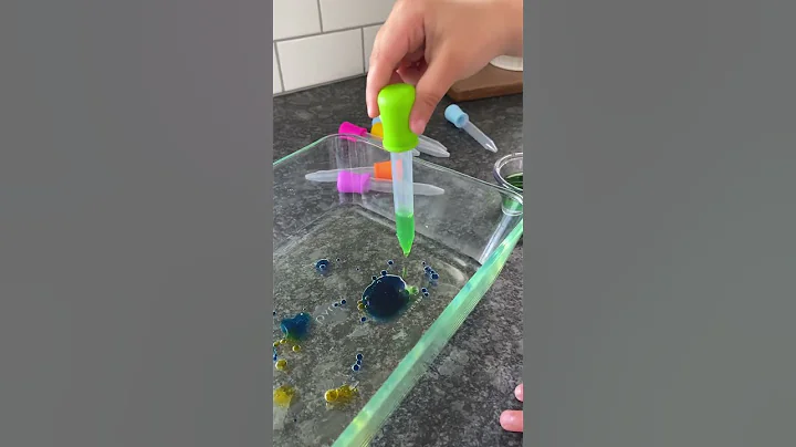 Oil and Water Science Fun: Engaging and Colorful Activity for Kids | LTK in Description