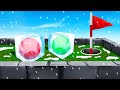 GOLF IT But EVERYTHING Is FROZEN! (Troll Map)