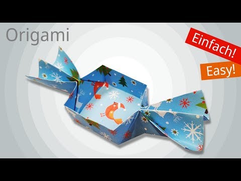Origami Box Origami Schachtel Papier Falten
