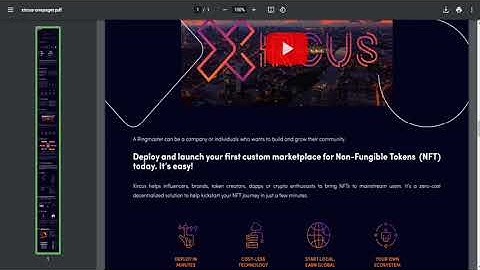 Xircus - is the first platform to create an NFT market