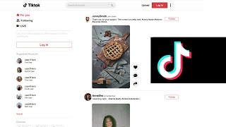 CSS Project: Create and style a Tiktok browser homepage