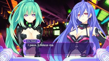 Hyperdimension Neptunia Victory Ch.7 Anonydeath & Yellow Heart Boss Battle