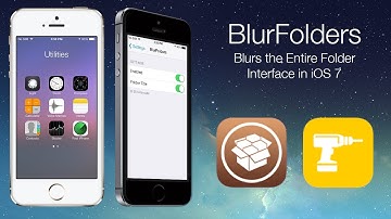 BlurFolders: Blurs the Entire Folder Interface in iOS 7