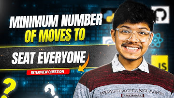 2037. Minimum Number of Moves to Seat Everyone | Greedy | Counting Sort