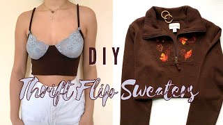 Thrift Flip Sweaters With Me/ Life Update