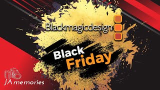 BlackMagic Design's Black Friday Sales