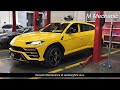 Periodic Maintenance Of Lamborghini Urus.