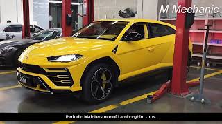 Периодическое обслуживание Lamborghini Urus.