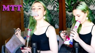Smoking Fat Bong Rips of MTT - Smoke Weed With Me!