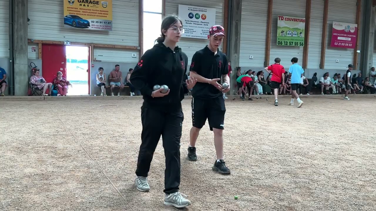 Miniature : Normandy Pétanque Juniors Department 1/8 eme 2026 Ysabeth,Caroff/Miguet vs