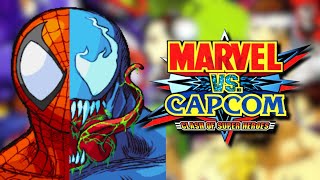 Marvel vs Capcom: Clash of Super Heroes | 1998 | Spider-Man & Venom Playthrough (1080p60) screenshot 5