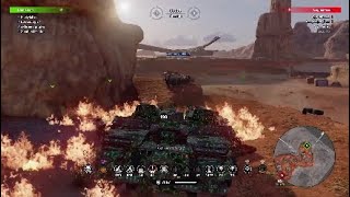 Leviathan Clanwars 2020 - Crossout [PS4] : Badboys [BDBS] vs [OSSA] auf Gründer Canyon