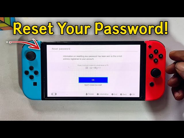 Nintendo Switch: How to Reset Forgotten Password - YouTube