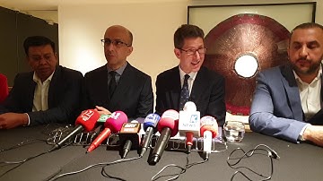 Dr Christian Turner CMG press conference