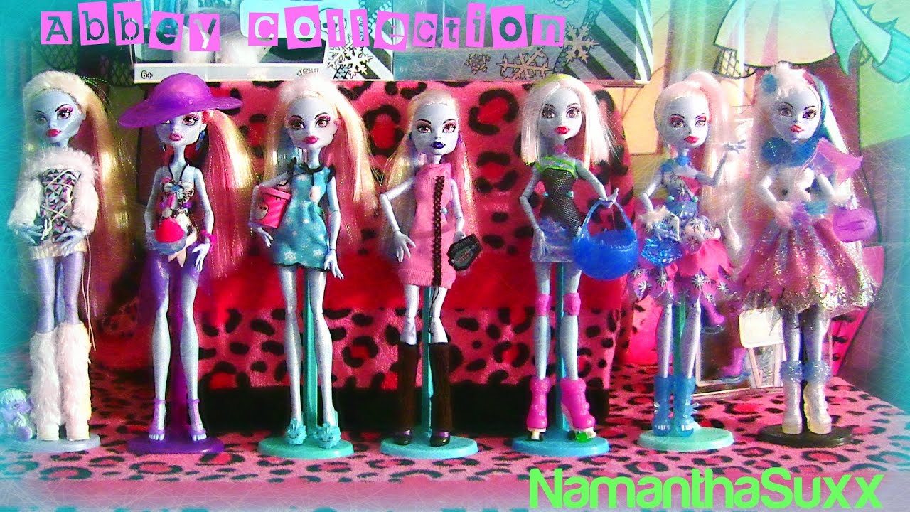 Monster High Abbey Bominable Boneca Antiga Rara Colecionável