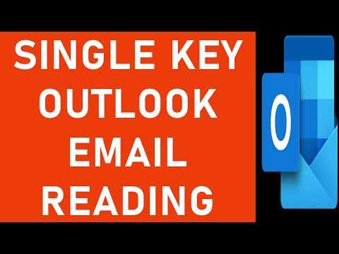 Single Key Outlook Email Reading Using Space Bar | Read Outlook Emails by Using Space Bar.