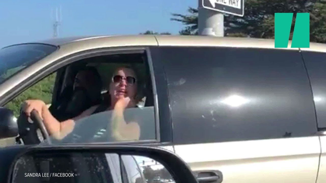 half moon bay library Racist Driver Berates Asian-American Family