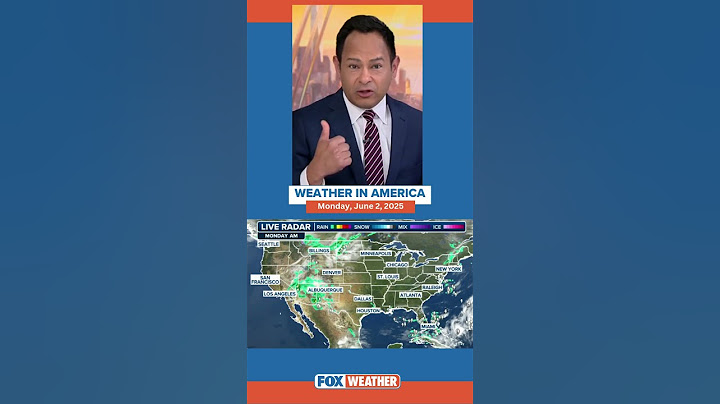 Weather in America: June 2, 2025