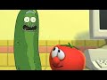 Pickle Rick invades veggie tales