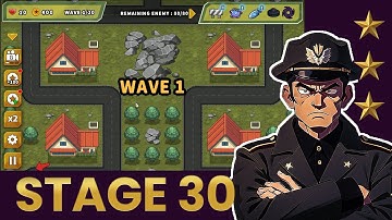 Turret Defense King - Stage 30 Playthrough