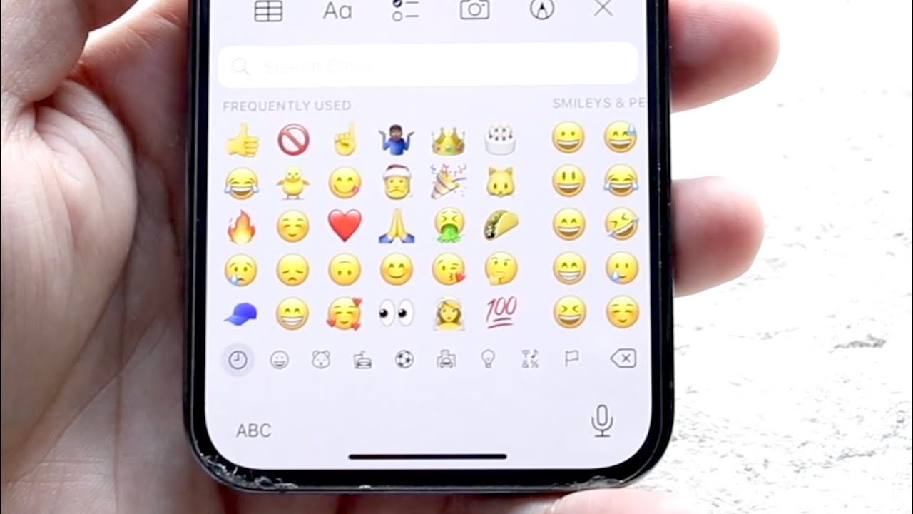 New emojis 2022 iPhone