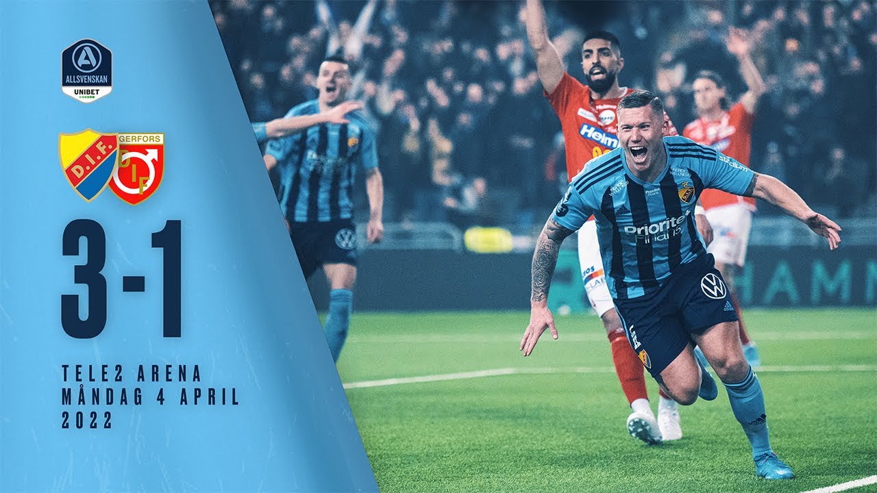 MATCHSVEP | Djurgården - Degerfors 3-1 Allsvenskan 2022