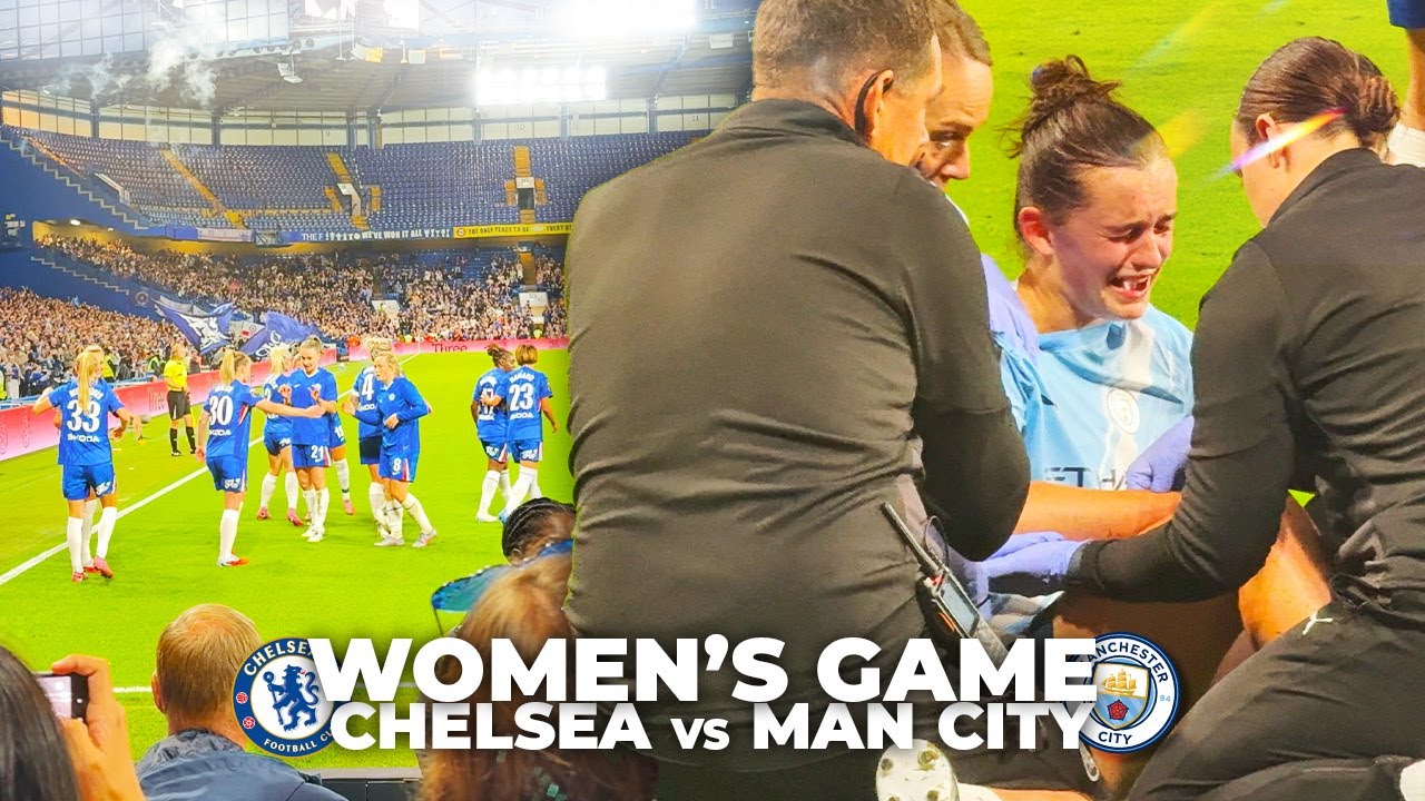Chelsea 2 - 1 Man City WSL: Shed End View, Electric Atmosphere! | September 2025