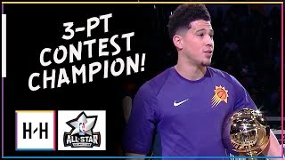 Devin Booker CHAMPION Full Highlights at 2018 All Star Three-Point Contest - BREAKS THE RECORD!