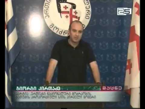 დარღვევებთან დაკავშირებით პარტია „ერთიან ნაციონალურ მოძრაობაში\" ბრიფინგი გაიმართა