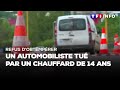 Refus dobtemprer  un automobiliste tu par un chauffard de 14 ans