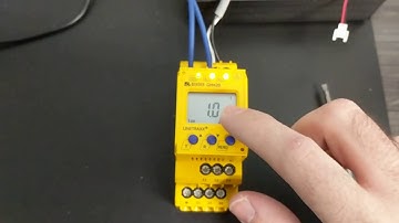 Bender Relay Time Adjustment