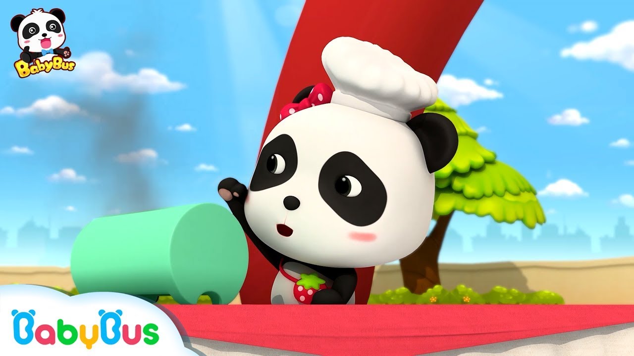 Baby Panda's Oven is Broken | Magical Chinese Characters | Kids Cartoon | Funny Cartoon | BabyB