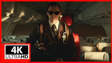 [4K] Loki - Loki As D.B Cooper | Plane Scene HD