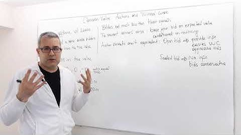 (AGT10E12) [Game Theory] Common Value Auctions and Winner