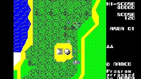Xevious Japan Sharp MZ 2500 FROM http craig anderson themes weebly com