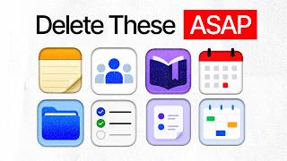 Replace These 8 Apps With Notion ASAP (Beginner’s Guide)