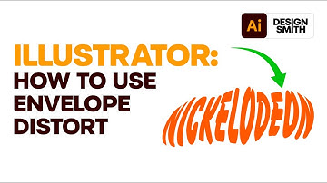 How to Use the Envelope Distort Tool in #Adobe #Illustrator
