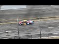 Shane van gisbergen qualifying lap at talladega for nascar cup series from the stands