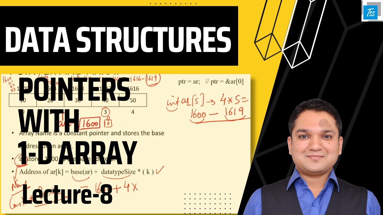 Arrays & Pointers in C #8 #array #pointers #cprogramming - YouTube