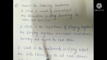 class 4 sub. evs ch. 3 playtime is funtime activity E